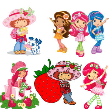 strawberry shortcake character clipart