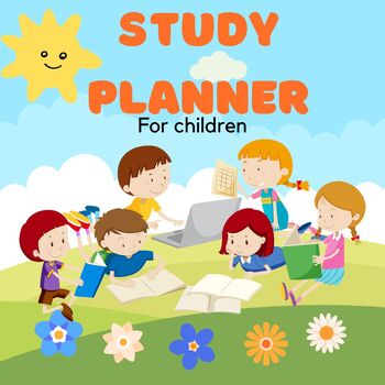 Preview of study planner/“An organized study plan to motivate the child to succeed