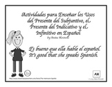 subjunctive, indicative and infinitive uses in spanish