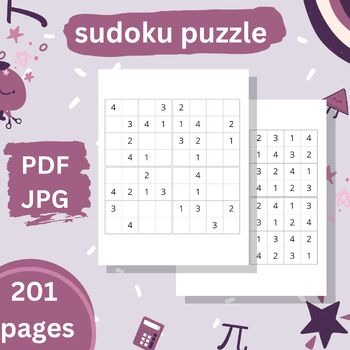 Preview of sudoku puzzle game vol 2