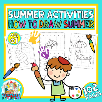 How To Draw Summer Stuff (Digital Download PDF)