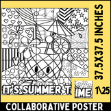 summer & end of school year Collaborative Poster | Colorin