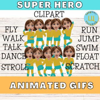 Preview of superhero kids clipart - Hero clip art - kid clipart