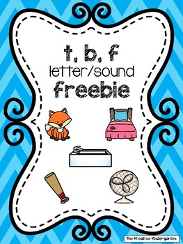 Preview of t, b, f Letter/Sound Packet Freebie