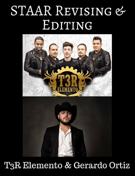 Preview of T3r Elemento and Gerardo Ortiz | STAAR Revise and Edit
