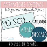 tarjetas de afirmaciones positivas | Affirmation Cards in Spanish