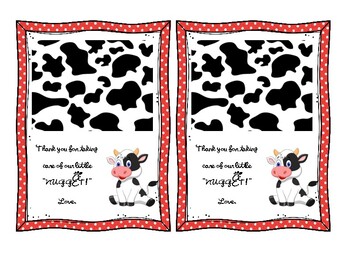 Easy Teacher Gift Idea {Chick-fil-A Gift Card FREE Printable