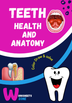 Preview of Teeth brushing healthy food worksheets Teeth Activities Dental Health Unit 2022