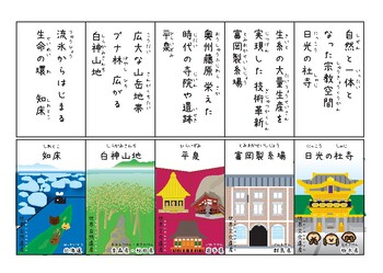 Preview of Japanese World Heritage Sites (Karuta Game)