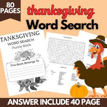 Preview of thanksgiving word search,fall words search,fall logic puzzle thanksgiving games
