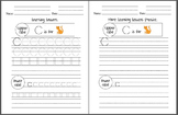 Alphabet, writing letters practice, sight words, elementar