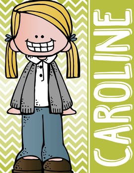 the BRAINY BUNCH - GIRLS - Student Binder Covers - blonde hair  {Melonheadz}