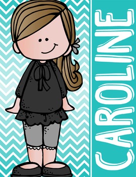 the BRAINY BUNCH - GIRLS - Student Binder Covers - brown hair  {Melonheadz}