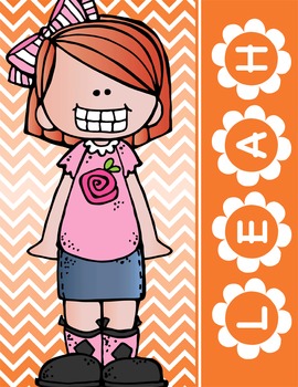 the BRAINY BUNCH - GIRLS - Student Binder Covers - red hair  {Melonheadz}