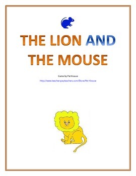 Preview of Sight Word: and - THE LION AND THE MOUSE