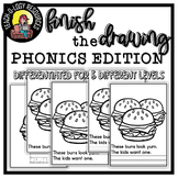 the PHONICS EDITION - FINISH THE DRAWING