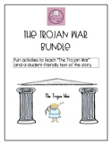 The Trojan War- Ultimate Bundle: Text, Game, Worksheet