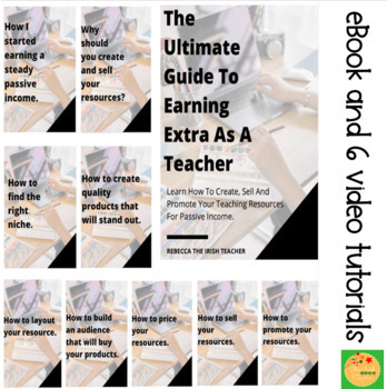 Preview of The Ultimate Guide to Earning Extra as a Teacher: The eBook & Video Tutorials