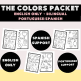 the colors coloring packet dual ESL EL ML newcomer bilingu