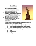The New Colossus - Literary Text Test Prep