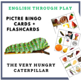 the very hungry caterpillar photo bingo + flashcards