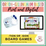 tion or sion? Phonics Board Game and Sort Spring/Summer | 