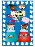 tooth clip art set