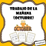 trabajo de la manana octubre (october morning work-spanish)