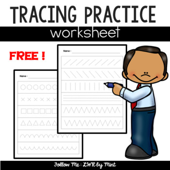 Preview of tracing lines preschool ,Pencil control activity ,Tracing Practice