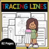 tracing lines preschool ,Pencil control activity ,Tracing 