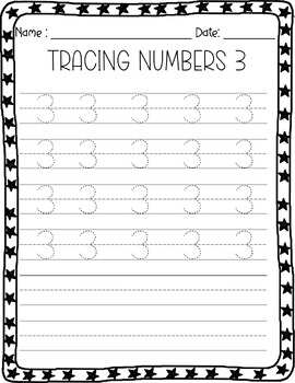 tracing numbers 1-20 worksheets - Writing Number 1-20, Trace, Write ...