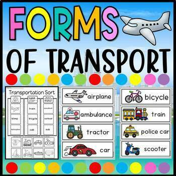 Preview of Forms of transport