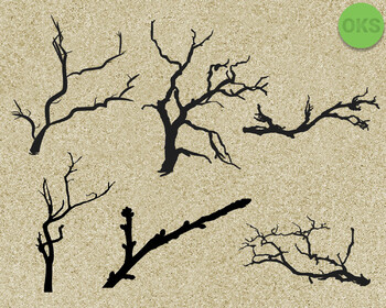 Download tree branch SVG cut files, DXF, vector EPS cutting file ...