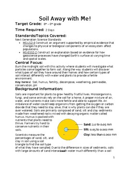 Preview of types of soil lab with soil triangles