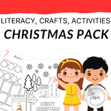 ultimate Christmas bundle- crafts, literacy, play, writing