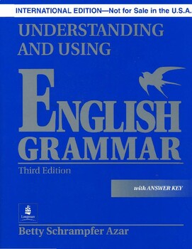 Preview of understanding and using English grammar