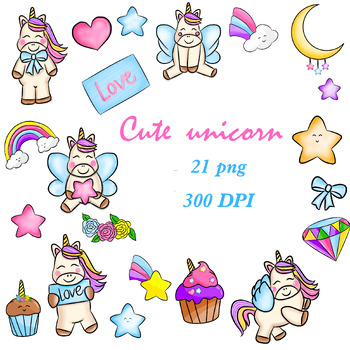 Preview of unicorn (Clipart)