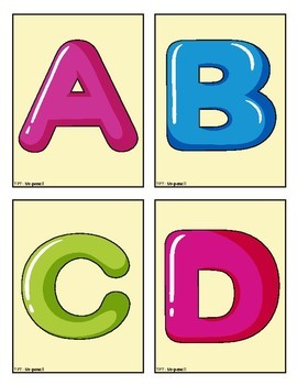 uppercase lowercase english alphabet free flash cards by