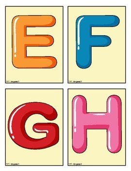 uppercase lowercase english alphabet free flash cards by mr pencil