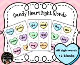 valentines cards, candy heart sight words, valentines pres