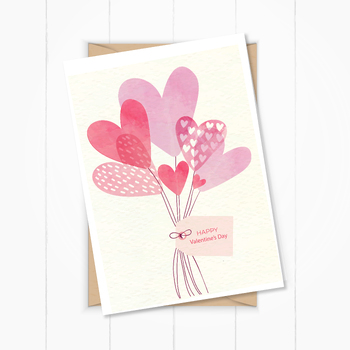 Preview of valentines day card - love card - birthday card - Ready to print