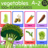 vegetables flashcards - alphabet  A-Z (Free! Free! Free!)
