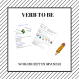 verb to be in Spanish / verbo ser o estar en español.