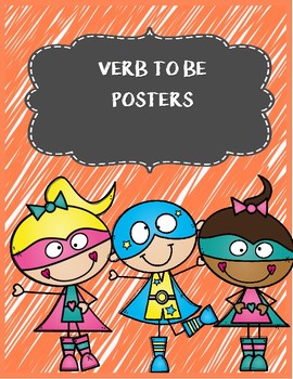 Preview of verb to be posters