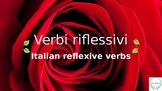 verbi riflessivi package - Editable, Italian grammar