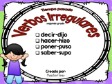 verbos irregulares