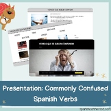 Presentation: Commonly Confused Spanish Verbs