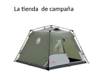 Tienda de campaña?  SpanishDictionary.com Answers