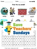 wa Words Lesson Plans, Worksheets and Other Teaching Resources