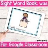 was Sight Word Book Google Slides
